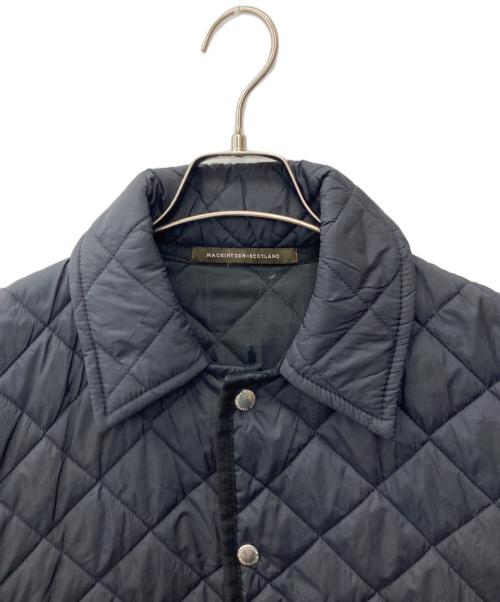 MACKINTOSH SCOTLAND（マッキントッシュスコットランド）MACKINTOSH SCOTLAND (マッキントッシュスコットランド) キルティングジャケット ブラック サイズ:40の古着・服飾アイテム