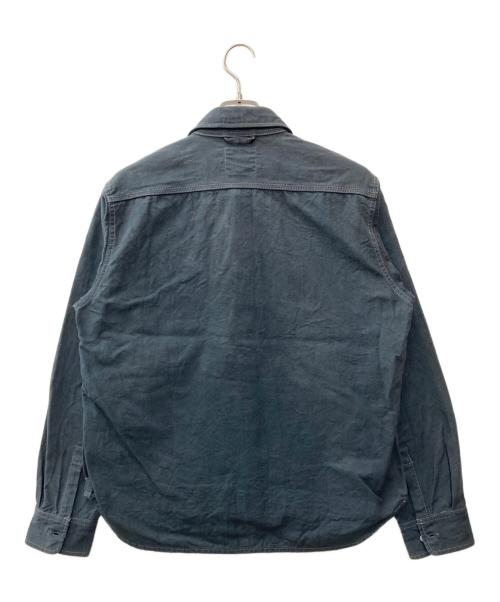 Snow peak（スノーピーク）Snow peak (スノーピーク) ワークシャツ グレー サイズ:Ｍの古着・服飾アイテム