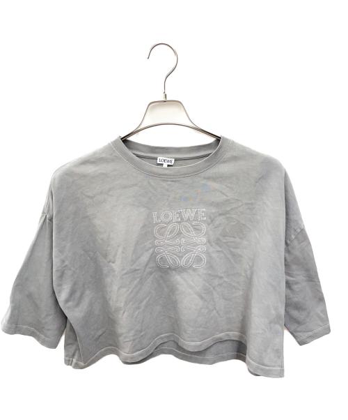 LOEWE（ロエベ）LOEWE (ロエベ) 半袖カットソー グレー サイズ:Ｍの古着・服飾アイテム