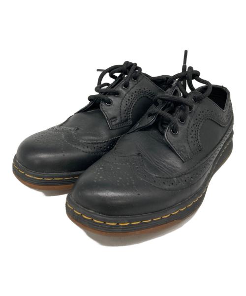 Dr.Martens（ドクターマーチン）Dr.Martens (ドクターマーチン) ウィングチップシューズ ブラック サイズ:24cmの古着・服飾アイテム