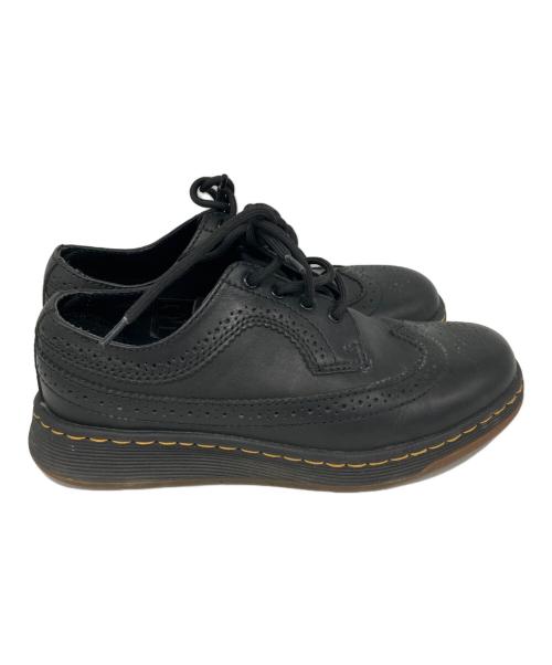 Dr.Martens（ドクターマーチン）Dr.Martens (ドクターマーチン) ウィングチップシューズ ブラック サイズ:24cmの古着・服飾アイテム
