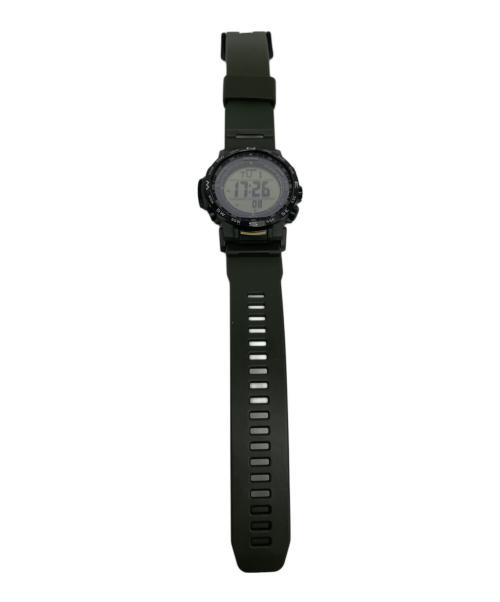CASIO（カシオ）CASIO (カシオ) プロトレック Climber Line オリーブの古着・服飾アイテム
