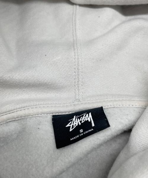 stussy（ステューシー）stussy (ステューシー) プルオーバーパーカー アイボリー サイズ:Sの古着・服飾アイテム