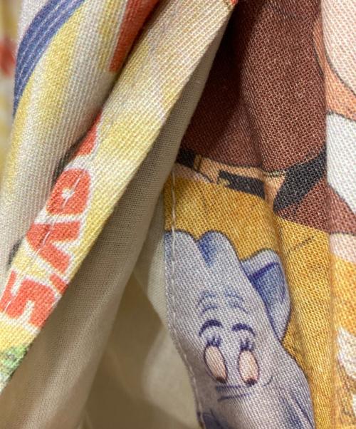 DISNEY（ディズニー）DISNEY (ディズニー) moussy (マウジー) MD VTG POSTER LONG SKIRT マルチカラー サイズ:Ｍの古着・服飾アイテム
