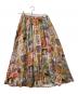 DISNEY（ディズニー）の古着「MD VTG POSTER LONG SKIRT」｜マルチカラー