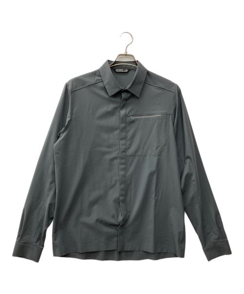 ARC'TERYX（アークテリクス）ARC'TERYX (アークテリクス) SKYLINE LS SHIRT グレー サイズ:Ｍの古着・服飾アイテム