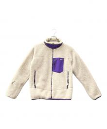 Patagonia（パタゴニア）の古着「レトロXジャケット」｜ベージュ×パープル