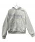 stussy（ステューシー）の古着「Dot Sport Zip Hoodie」｜ライトグレー