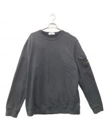 STONE ISLAND（ストーンアイランド）の古着「パッチスウェット」｜ブラック