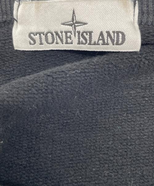 STONE ISLAND（ストーンアイランド）STONE ISLAND (ストーンアイランド) パッチスウェット ブラック サイズ:XXLの古着・服飾アイテム