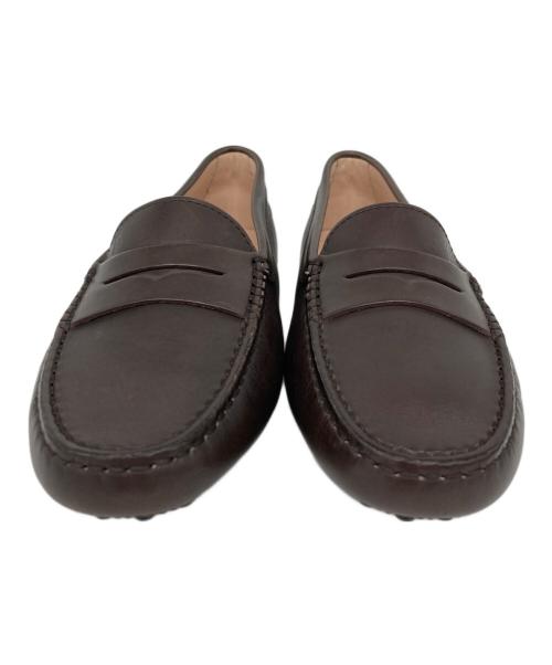 TOD'S（トッズ）TOD'S (トッズ) ローファー ブラウン サイズ:35 1/2の古着・服飾アイテム