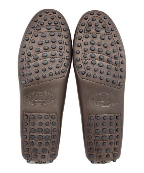 TOD'S（トッズ）TOD'S (トッズ) ローファー ブラウン サイズ:35 1/2の古着・服飾アイテム