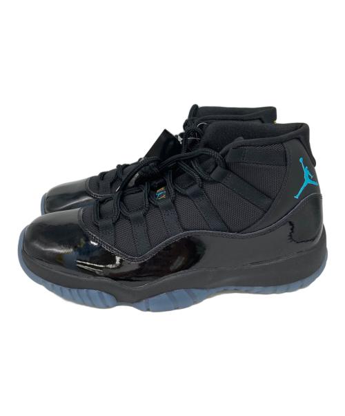 NIKE（ナイキ）NIKE (ナイキ) AIR JORDAN11 RETRO ブラック×ブルー サイズ:28cmの古着・服飾アイテム