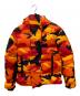 DSQUARED2（ディースクエアード）の古着「ダウンジャケット」｜オレンジ×ブラック