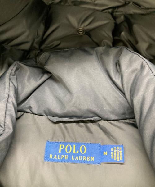 POLO RALPH LAUREN（ポロ・ラルフローレン）POLO RALPH LAUREN (ポロ・ラルフローレン) ダウンベスト ブラック サイズ:Ｍの古着・服飾アイテム