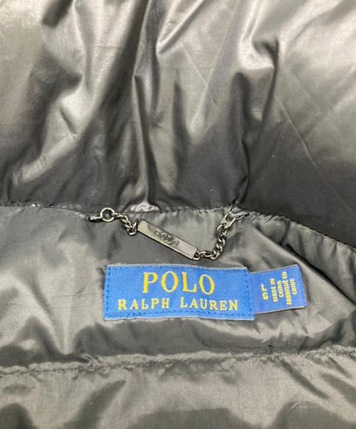 POLO RALPH LAUREN（ポロ・ラルフローレン）POLO RALPH LAUREN (ポロ・ラルフローレン) ダウンジャケット ブラック サイズ:Lの古着・服飾アイテム