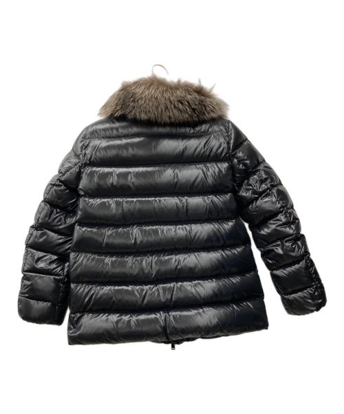 MONCLER（モンクレール）MONCLER (モンクレール) ファーダウンジャケット　TARIER GIUBBOTTO ブラック サイズ:2の古着・服飾アイテム