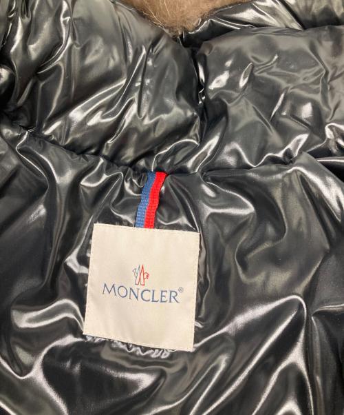 MONCLER（モンクレール）MONCLER (モンクレール) ファーダウンジャケット　TARIER GIUBBOTTO ブラック サイズ:2の古着・服飾アイテム