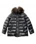 MONCLER（モンクレール）の古着「ファーダウンジャケット　TARIER GIUBBOTTO」｜ブラック