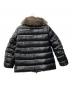 MONCLER (モンクレール) ファーダウンジャケット　TARIER GIUBBOTTO ブラック サイズ:2：90000円