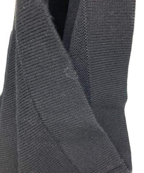 LOUIS VUITTON（ルイ ヴィトン）LOUIS VUITTON (ルイ ヴィトン) シグネチャーショートスリーブ ニット ブラック サイズ:Lの古着・服飾アイテム