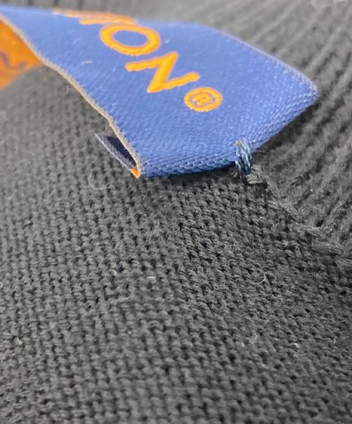 LOUIS VUITTON（ルイ ヴィトン）LOUIS VUITTON (ルイ ヴィトン) シグネチャーショートスリーブ ニット ブラック サイズ:Lの古着・服飾アイテム