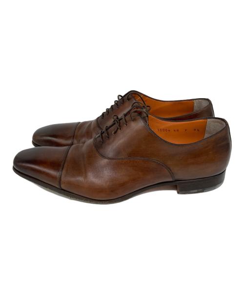 Santoni（サントーニ）Santoni (サントーニ) ストレートチップシューズ ブラウン サイズ:8 1/2の古着・服飾アイテム