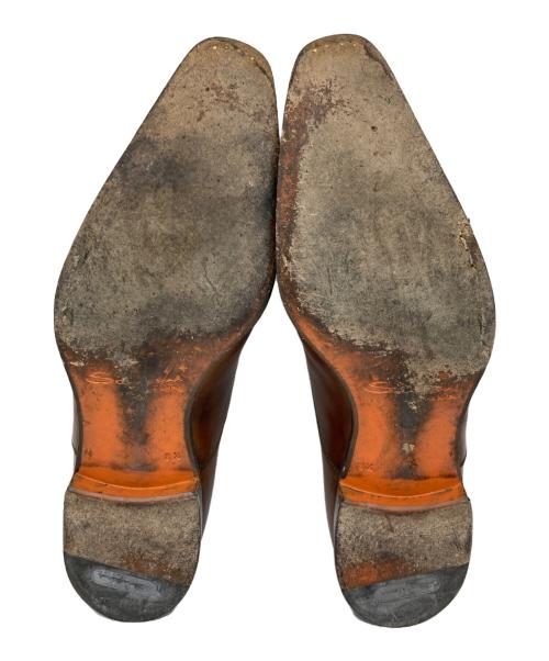 Santoni（サントーニ）Santoni (サントーニ) ストレートチップシューズ ブラウン サイズ:8 1/2の古着・服飾アイテム