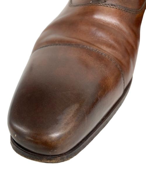 Santoni（サントーニ）Santoni (サントーニ) ストレートチップシューズ ブラウン サイズ:8 1/2の古着・服飾アイテム