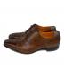 Santoni (サントーニ) ストレートチップシューズ ブラウン サイズ:8 1/2：12000円