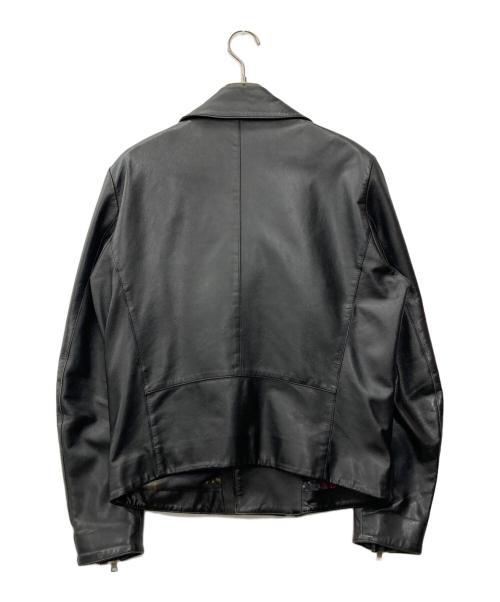 PAUL SMITH（ポールスミス）PAUL SMITH (ポールスミス) ラムレザージャケット ブラック サイズ:Lの古着・服飾アイテム