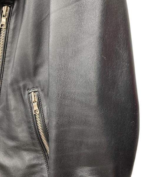 PAUL SMITH（ポールスミス）PAUL SMITH (ポールスミス) ラムレザージャケット ブラック サイズ:Lの古着・服飾アイテム