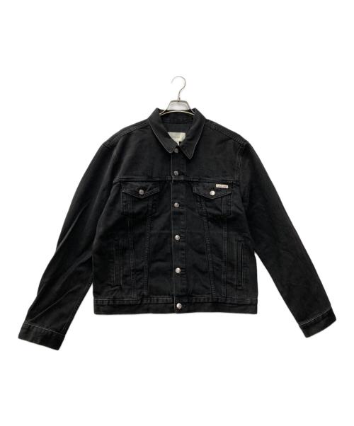 Calvin Klein（カルバンクライン）Calvin Klein (カルバンクライン) クラシックトラッカージャケット ブラック サイズ:XLの古着・服飾アイテム