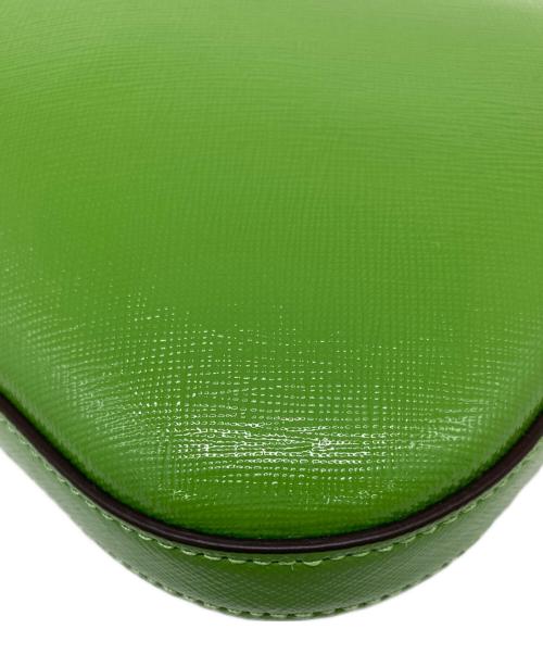Kate Spade（ケイトスペード）Kate Spade (ケイトスペード) マディソン レジン チェーンポシェット グリーンの古着・服飾アイテム