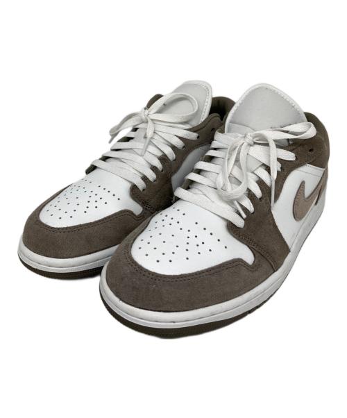 NIKE（ナイキ）NIKE (ナイキ) Air Jordan 1 Low ホワイト×ブラウン サイズ:26.5cmの古着・服飾アイテム