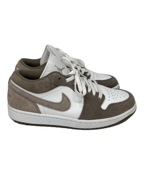 NIKE（ナイキ）NIKE (ナイキ) Air Jordan 1 Low ホワイト×ブラウン サイズ:26.5cmの古着・服飾アイテム
