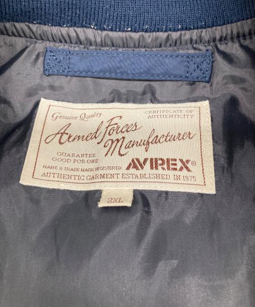 AVIREX（アヴィレックス）AVIREX (アヴィレックス) L-2 JACKET ネイビー サイズ:2XLの古着・服飾アイテム