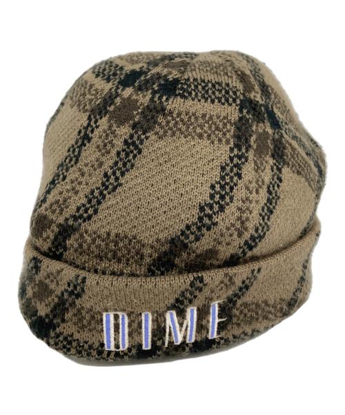 Dime（ダイム）Dime (ダイム) ニット帽 オリーブの古着・服飾アイテム