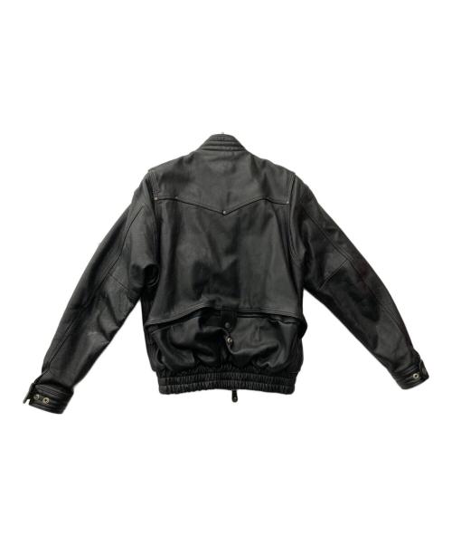 NAKATAKE（ナカタケ）NAKATAKE (ナカタケ) HARLEY-DAVIDSON (ハーレーダビッドソン) レザージャケット ブラック サイズ:LLの古着・服飾アイテム