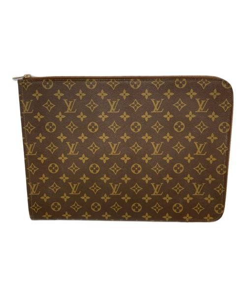 LOUIS VUITTON（ルイ ヴィトン）LOUIS VUITTON (ルイ ヴィトン) ポッシュ・ドキュマン ブラウンの古着・服飾アイテム