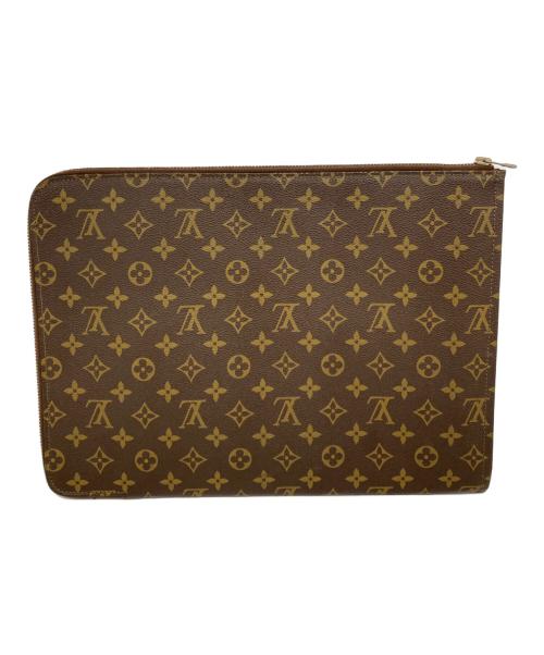 LOUIS VUITTON（ルイ ヴィトン）LOUIS VUITTON (ルイ ヴィトン) ポッシュ・ドキュマン ブラウンの古着・服飾アイテム