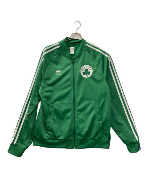 adidas Originals（アディダスオリジナル）adidas Originals (アディダスオリジナル) トラックジャケット グリーン サイズ:Lの古着・服飾アイテム