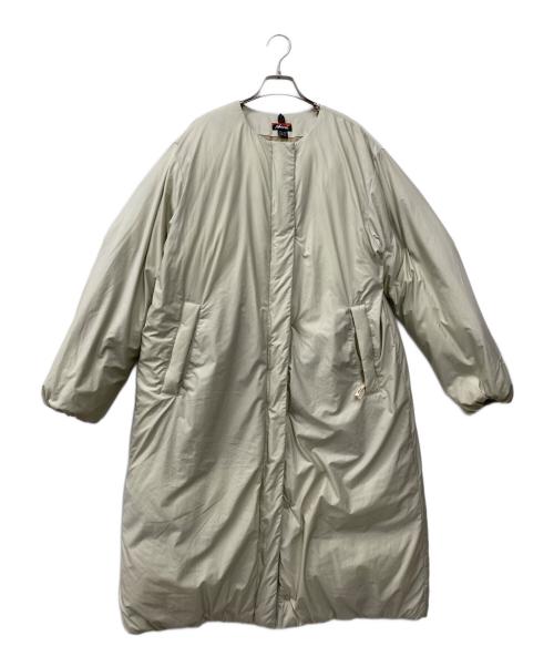 NANGA（ナンガ）NANGA (ナンガ) NO COLLAR DOWN COAT モカ サイズ:WMの古着・服飾アイテム