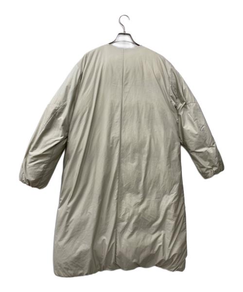 NANGA（ナンガ）NANGA (ナンガ) NO COLLAR DOWN COAT モカ サイズ:WMの古着・服飾アイテム