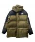 THE NORTH FACE（ザ ノース フェイス）の古着「ダウンジャケット」｜オリーブ×ブラック