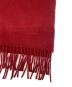 HERMES (エルメス) カシミヤマフラー レッド：18000円