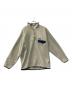 Patagonia（パタゴニア）の古着「シンチラスナップTプルオーバー」｜ベージュ×ネイビー