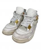 NIKEナイキ）の古着「Air Jordan 4 Retro」｜ホワイト