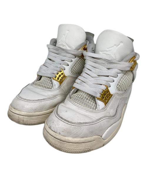 NIKE（ナイキ）NIKE (ナイキ) Air Jordan 4 Retro ホワイト サイズ:27cmの古着・服飾アイテム