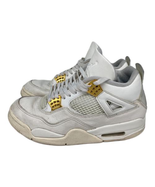 NIKE（ナイキ）NIKE (ナイキ) Air Jordan 4 Retro ホワイト サイズ:27cmの古着・服飾アイテム